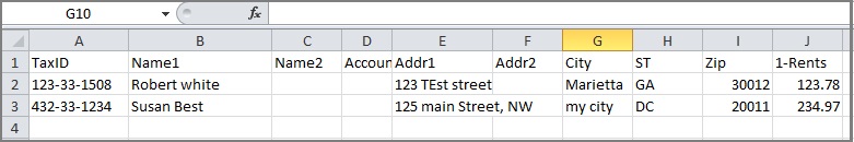 sample 1099 misc data
