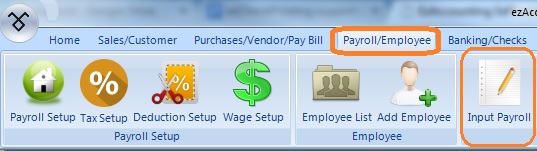 add employee paycheck