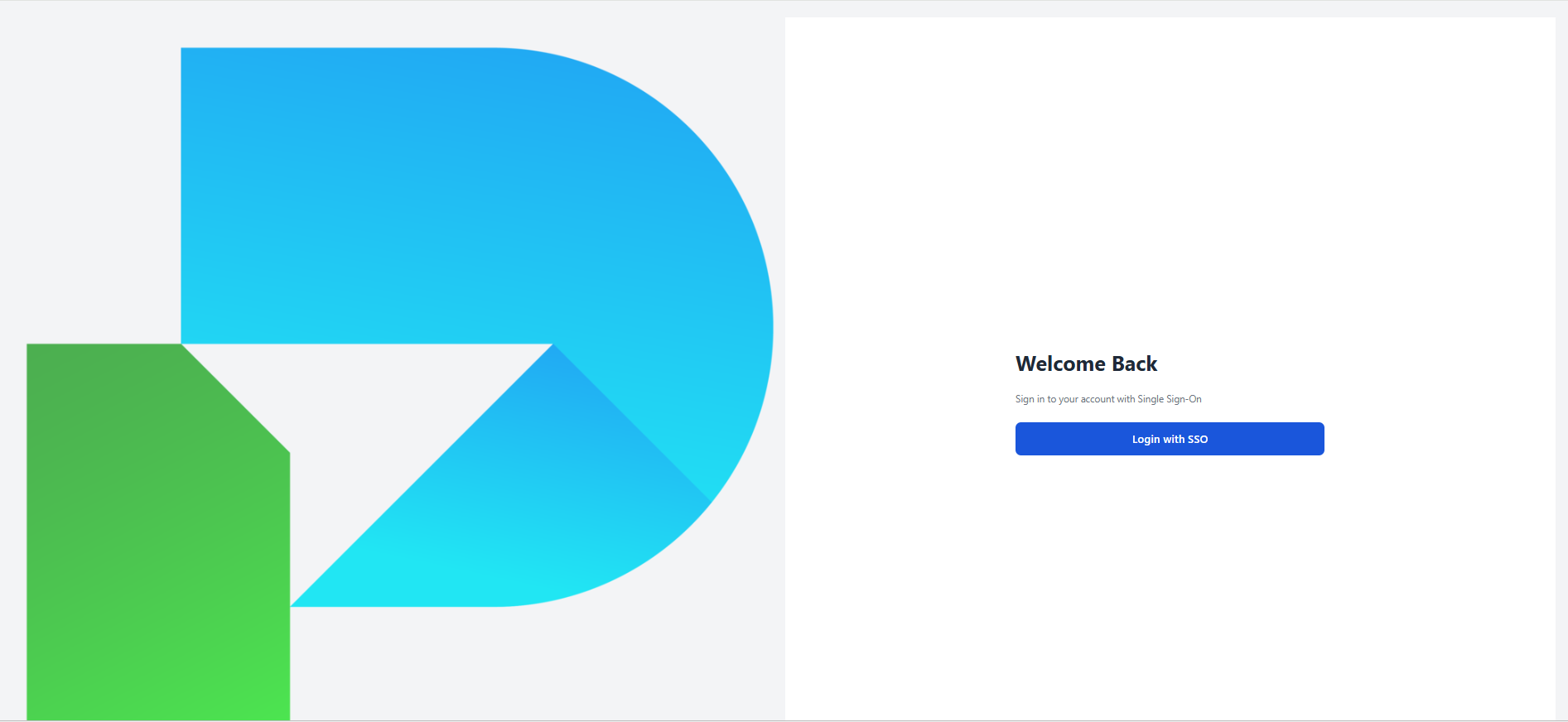 ezPaycheck Online login page with the Login with SSO button
