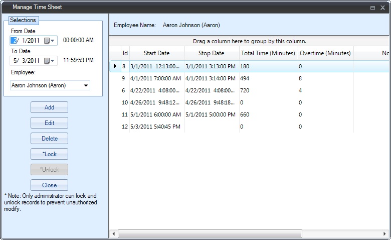 employee attendance tracking software