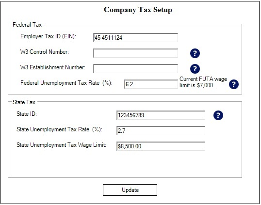 West Virginia payroll company setup